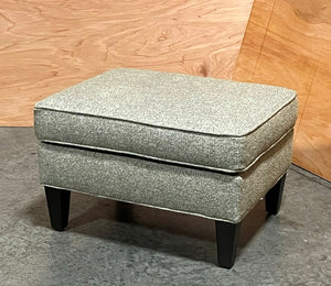 Detailed view of Piper Ottoman in Justin Moss