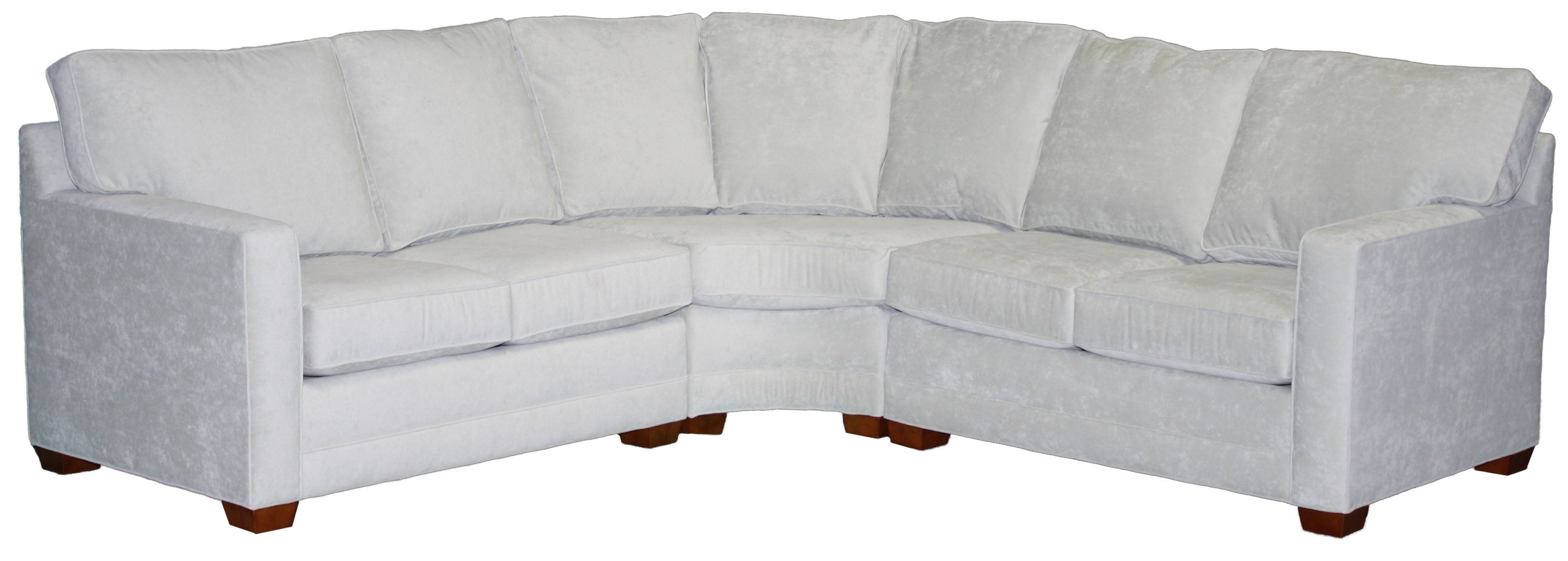 Temple Tailor Made 5500 Sectional With Curved Corner Endicott Home Furnishings