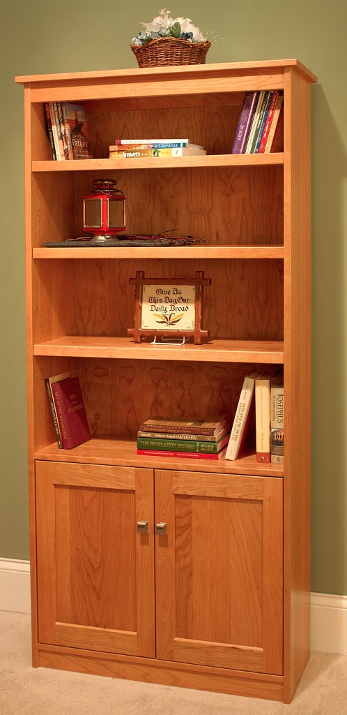 Tall Narrow Bookcase, Tall Maple Bookcase