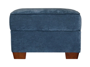 ottoman for cozy Christy sofa ideal for smaller living spaces 1