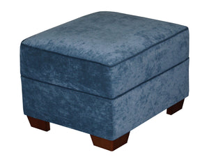 ottoman for cozy Christy sofa ideal for smaller living spaces 2