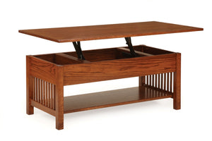 The Alamo Mission Lift Top Coffee Table, , Occasional Table - Endicott Home Furnishings - 1