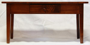 Smaller Maple Shaker Cocktail Table with Drawer - Showroom Model, , Showroom Models - Endicott Home Furnishings - 1