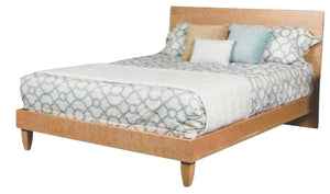 Cold Spring Solid Hardwood Mid-Century Modern Style Bed from Endicott Home Furnishings in Maine - 1