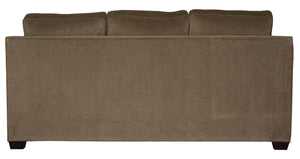 Tailor Made 81" track arm sofa at promotional price with select performance fabrics from Endicott Home - 04