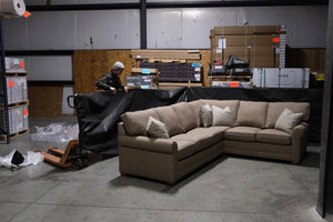 Temple Tailor Made 6600 Sock Arm Sectional - Showroom Models