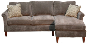Oscar Sectional #4 - Sectional loveseat and chaise, , Sectionals - Endicott Home Furnishings - 1