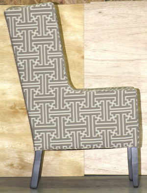 Arabella Modern Wingback Chair - Showroom Model