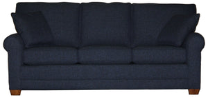 Tailor Made 85" deeper sock arm sofa at promotional price with select performance fabrics from Endicott Home - 01