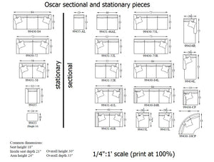 Non-toxic Oscar Sectional #3 - Endicott Home Furnishings - 5