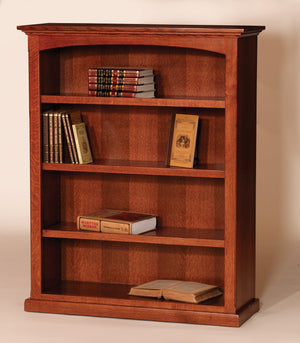 Amish Open Bookcase 18" wide