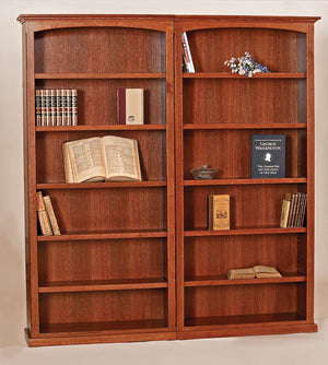 Amish Open Bookcase 18" wide