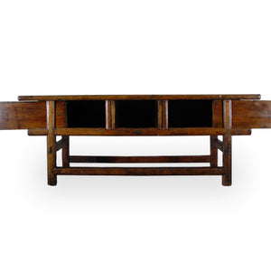 One of a kind - Massive Thick Top, One Board Chinese Altar Table - Clearance