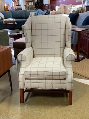 Cozy and Supportive Smaller Wing Back Chair - Showroom Models
